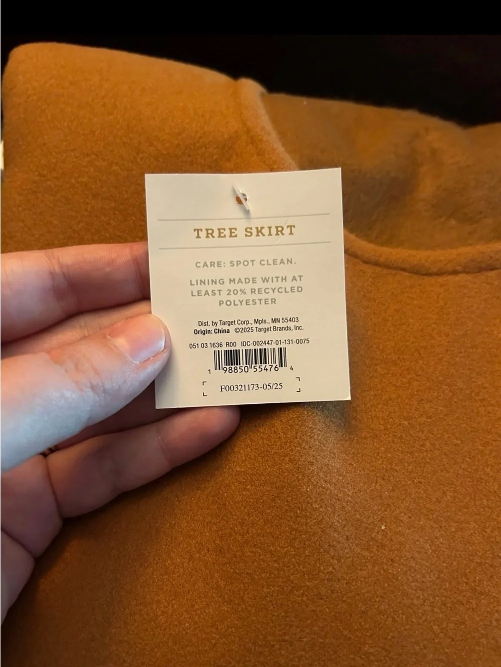 Target brown holiday
